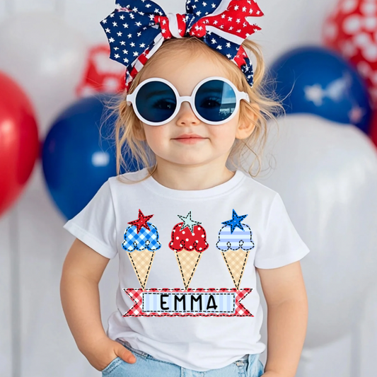 American Ice Cream Name Tee
