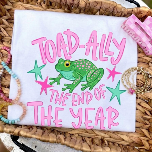Toadally The End Tee