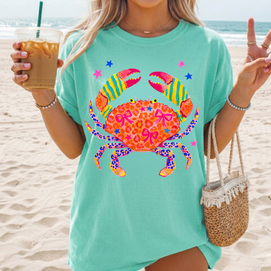 Colorful Crab Tee