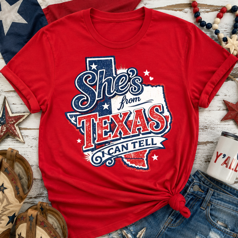 From Texas Pride Tee