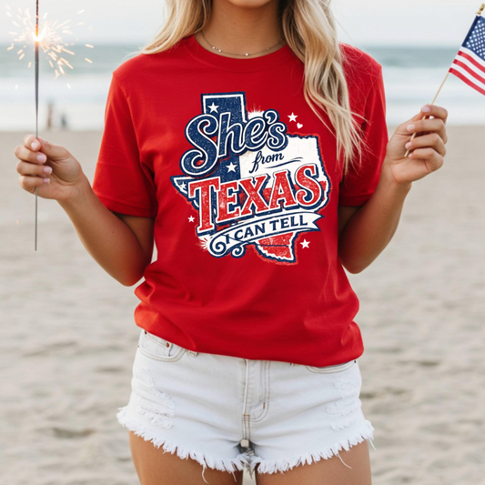 From Texas Pride Tee
