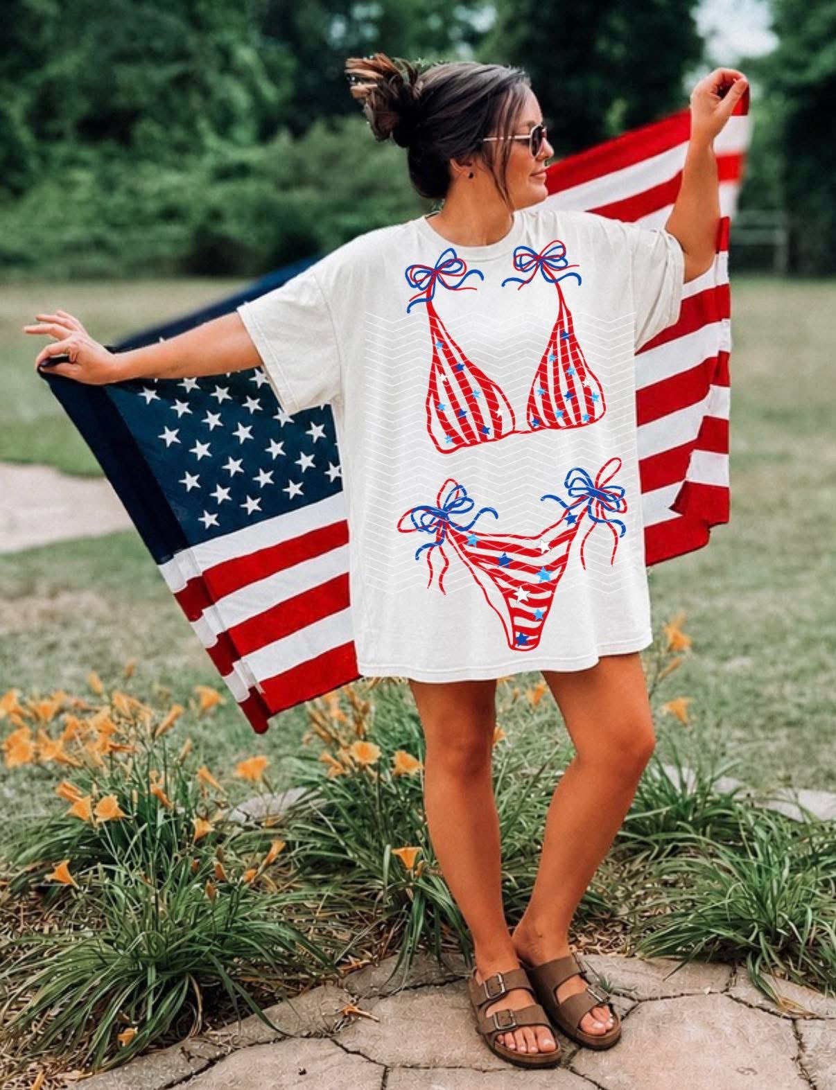 American Bikini Tee