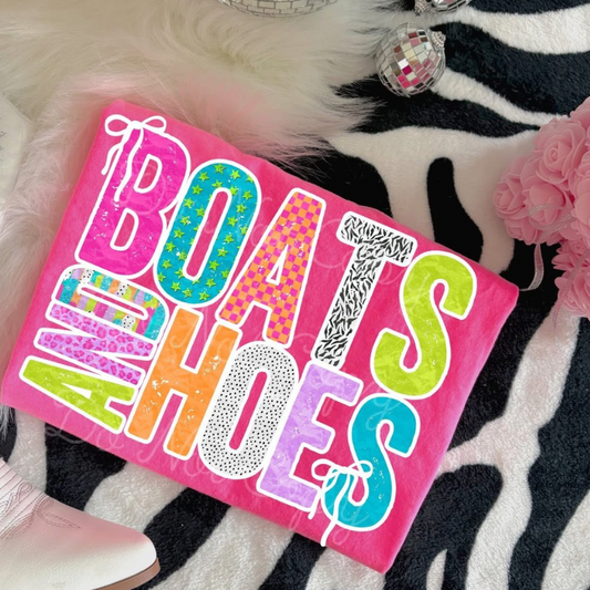 Boats and Hoes Tee