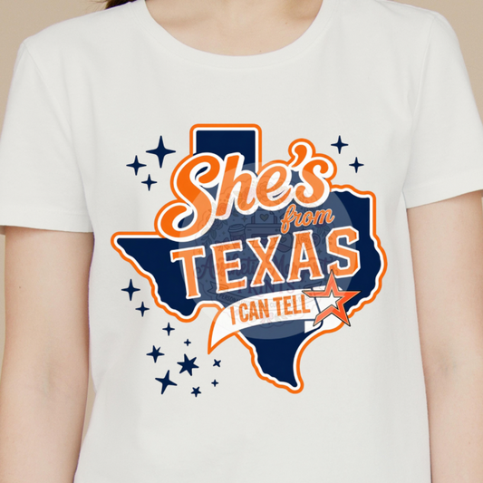 She’s From Texas Teams Tee