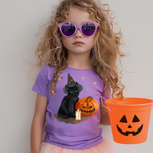 Vintage Pumpkin Cat (Youth)