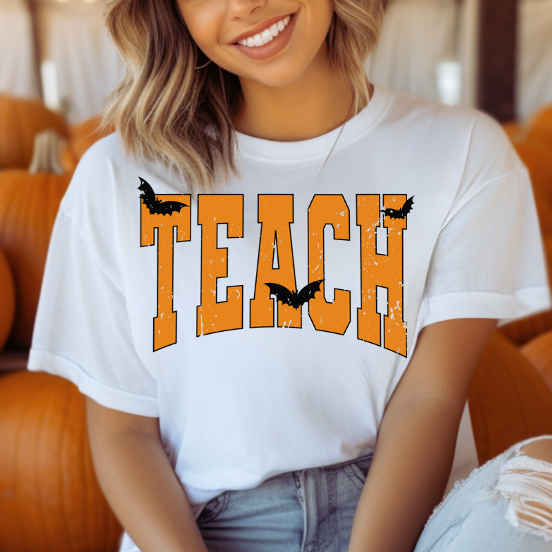 Spooky Teacher Top