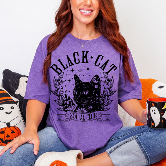 Black Cat Club Tee