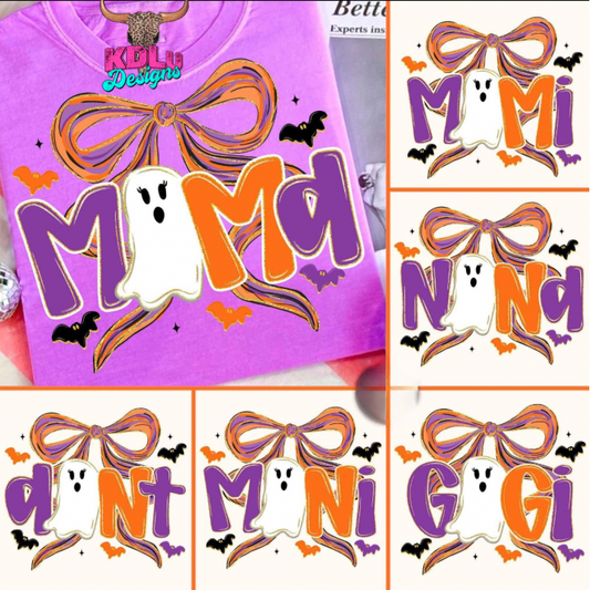 Custom Halloween Names Tee