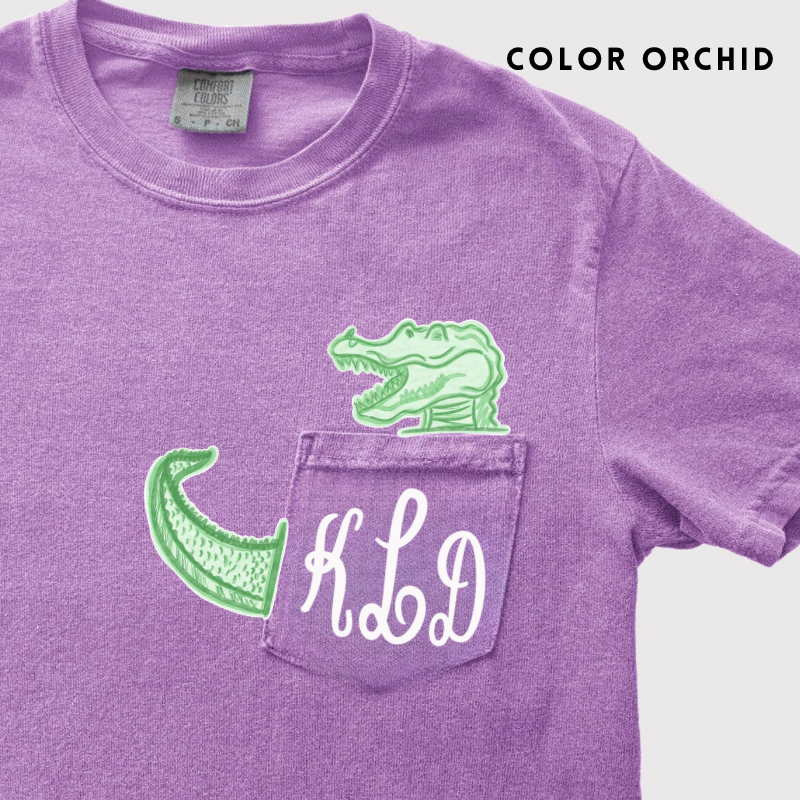 Monogram Gator Tee
