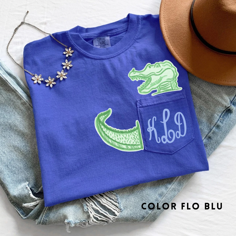 Monogram Gator Tee