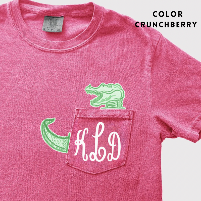 Monogram Gator Tee