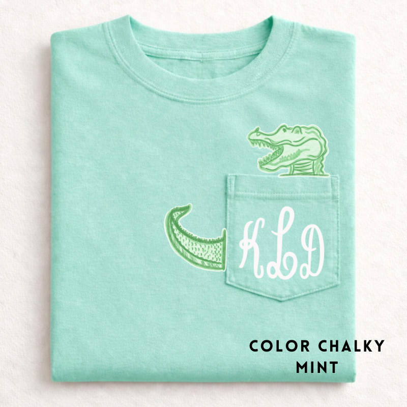 Monogram Gator Tee