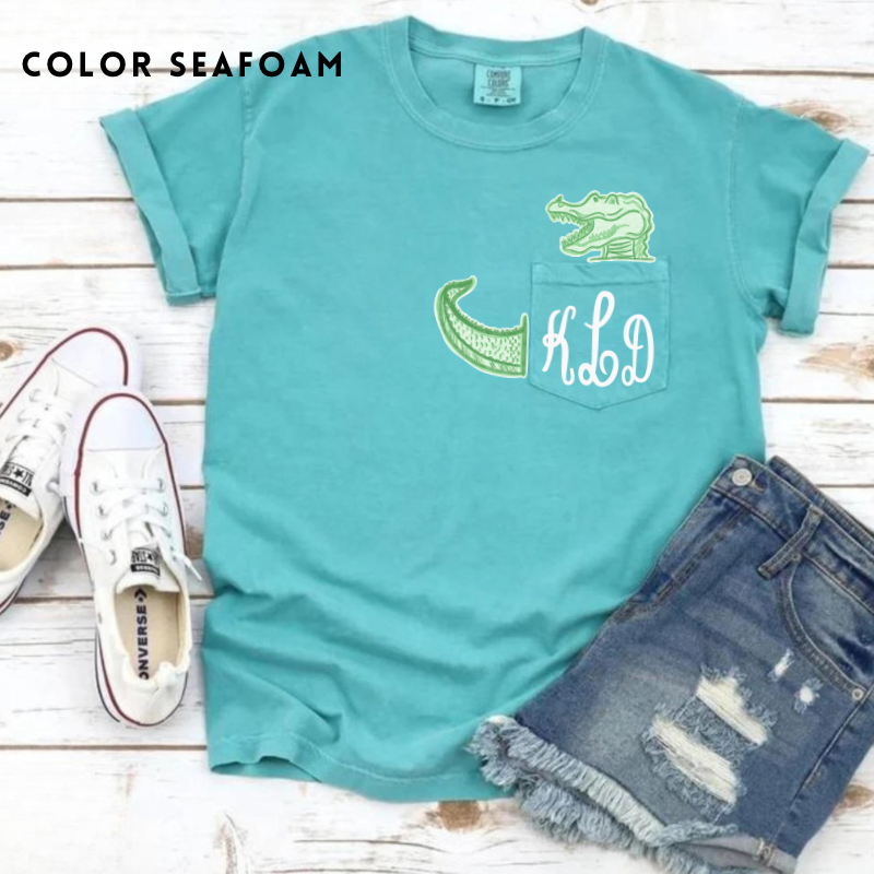 Monogram Gator Tee