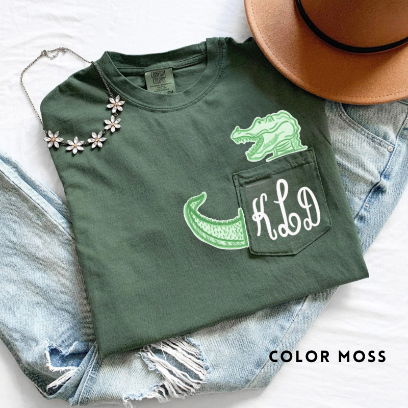 Monogram Gator Tee