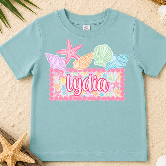 Seashell Name Tee (Kids)