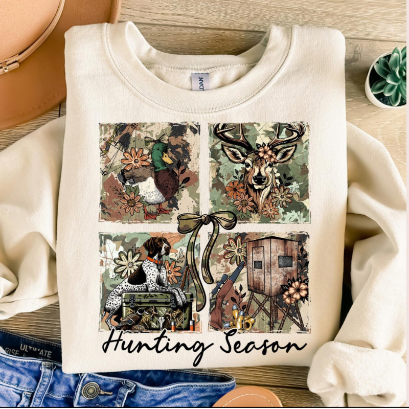 Floral Hunting Season Top