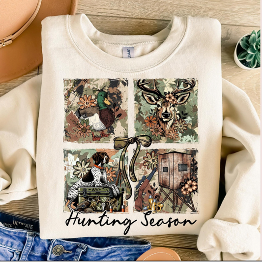 Floral Hunting Season Top