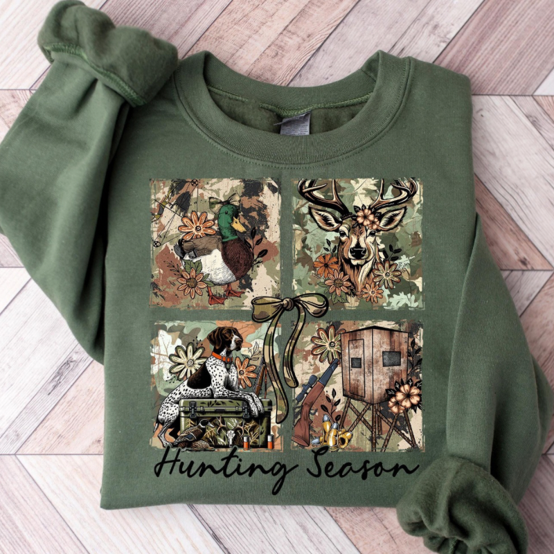 Floral Hunting Season Top