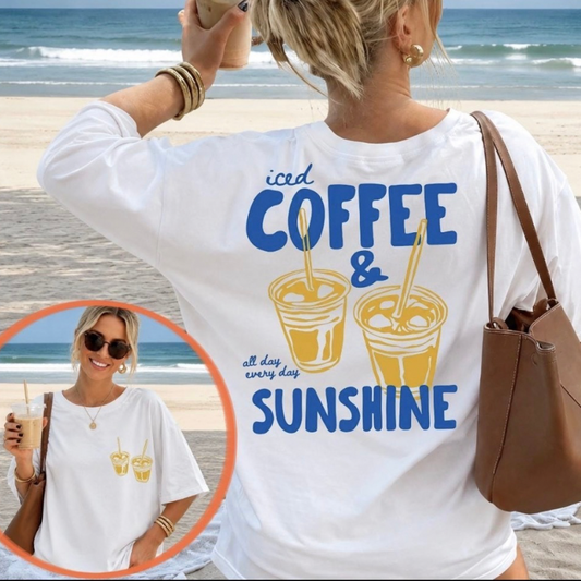 Iced Coffee & Sunshine Tee