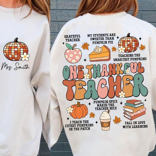 One Thankful Teacher Top