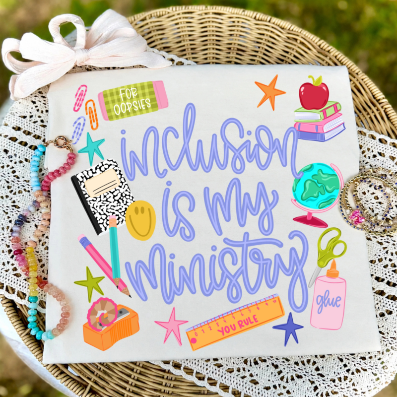 Inclusion is my Ministry Tee