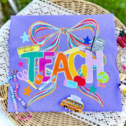 Teach Coquette Tee