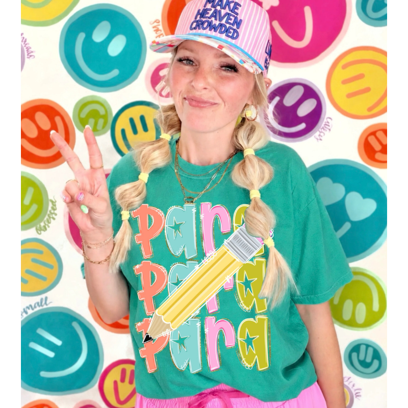 Para Pencil Name Tee