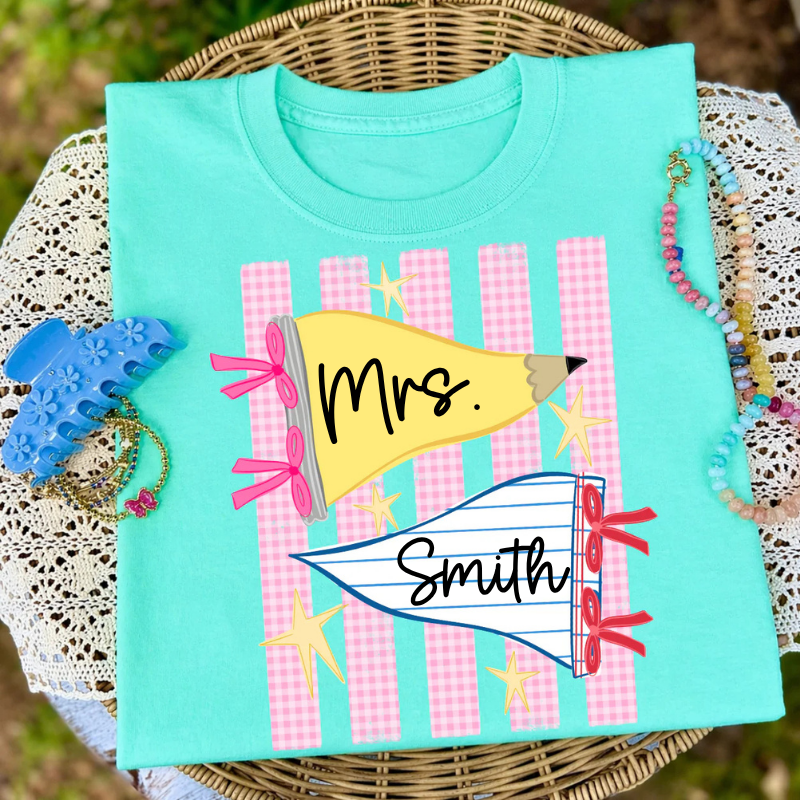 Teacher Bunting Tee