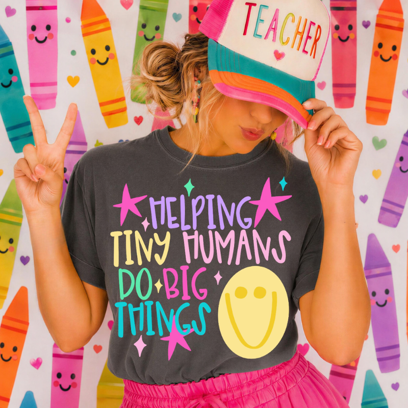 Helping Tiny Humans Tee