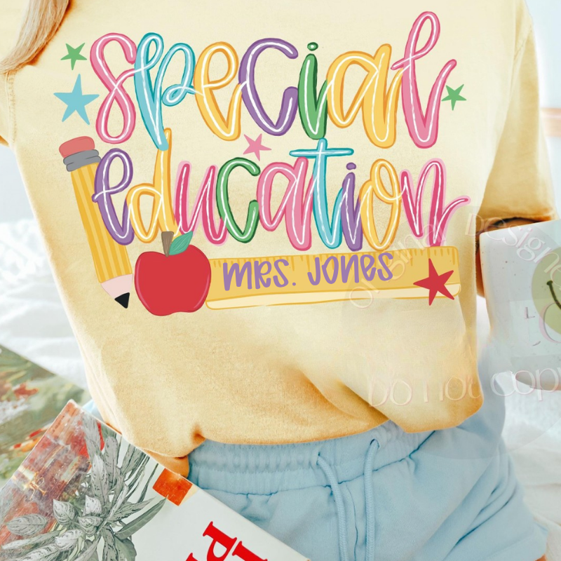 Special Education Pencil Tee