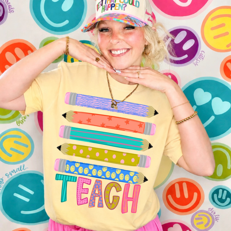 Preppy Pencils Tee