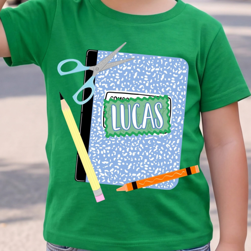 Notebook Name Tee