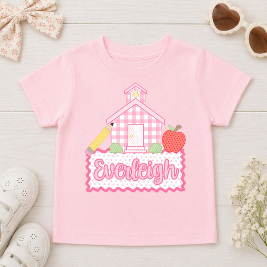 Schoolhouse Name Tee