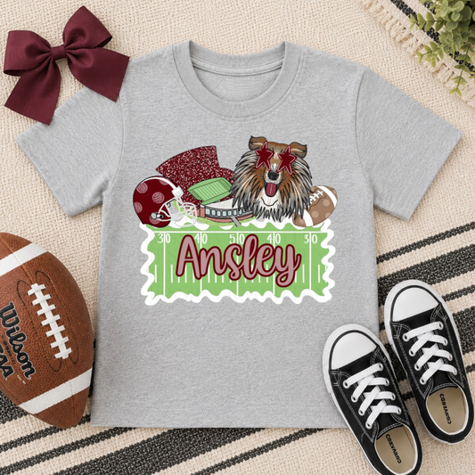 Football Team Name Tee