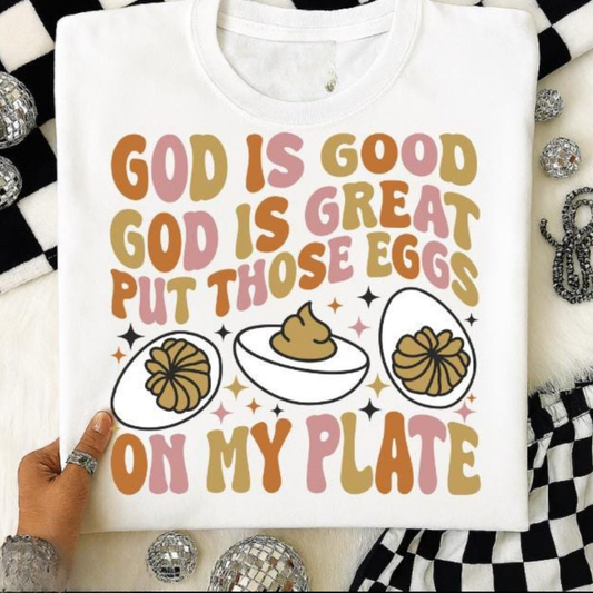 Eggs on my Plate Top