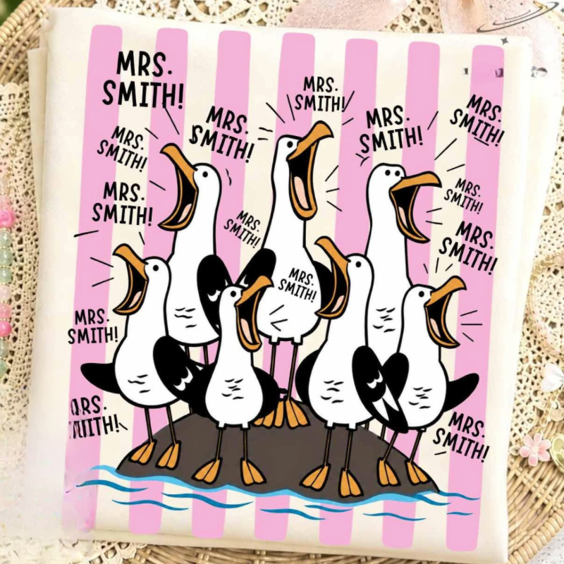 Teacher Seagulls Tee