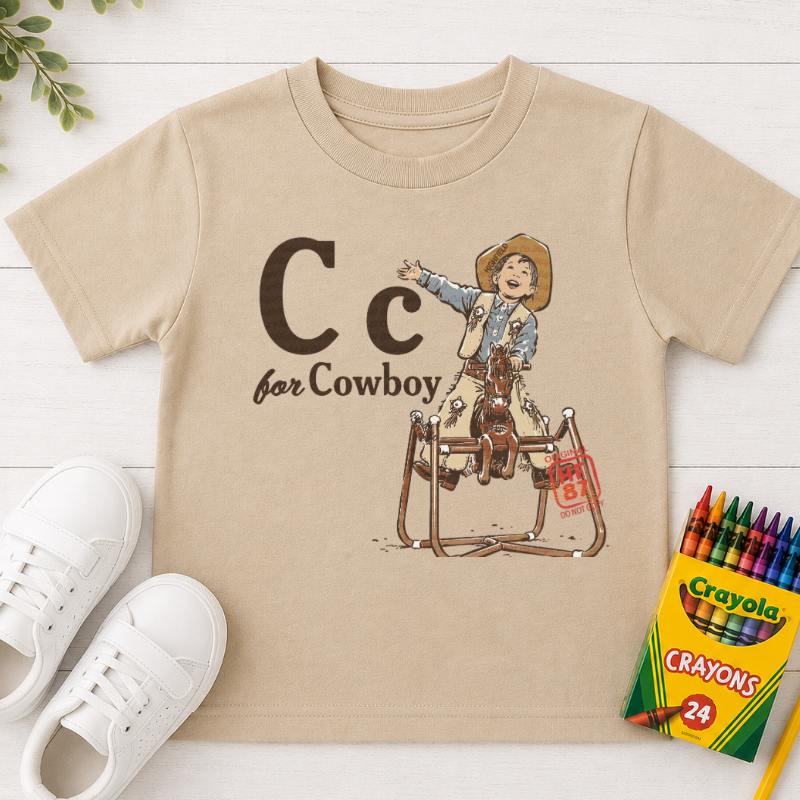 C for Cowboy Tee