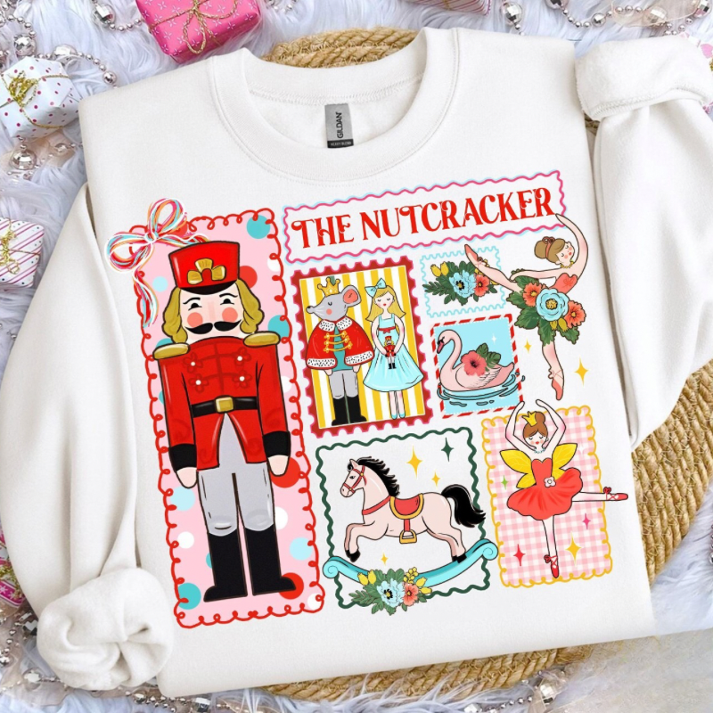 Nutcracker Stamps Tee