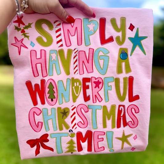 Wonderful Christmastime Top