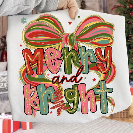 Merry Bright Bow Top