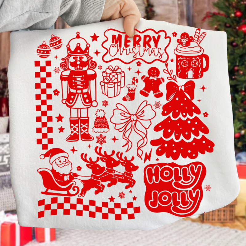 Christmas Doodles Tee