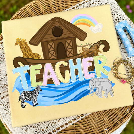 Noah’s Ark Name Tee (Adult)