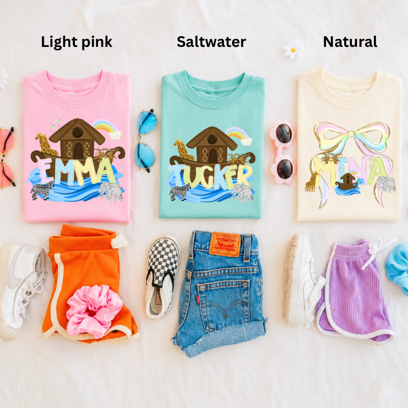 Noah’s Ark Name Tee (Kids)