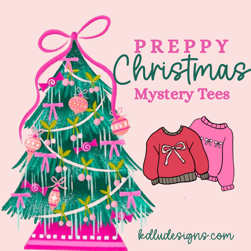 Preppy Christmas Mystery Tees