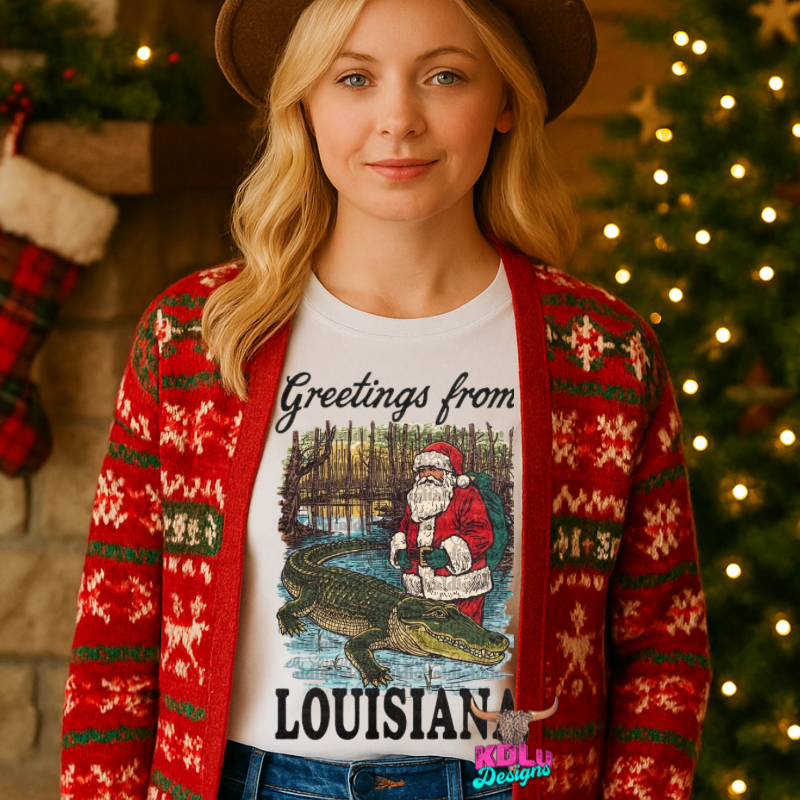 Greetings From Santa State Tee