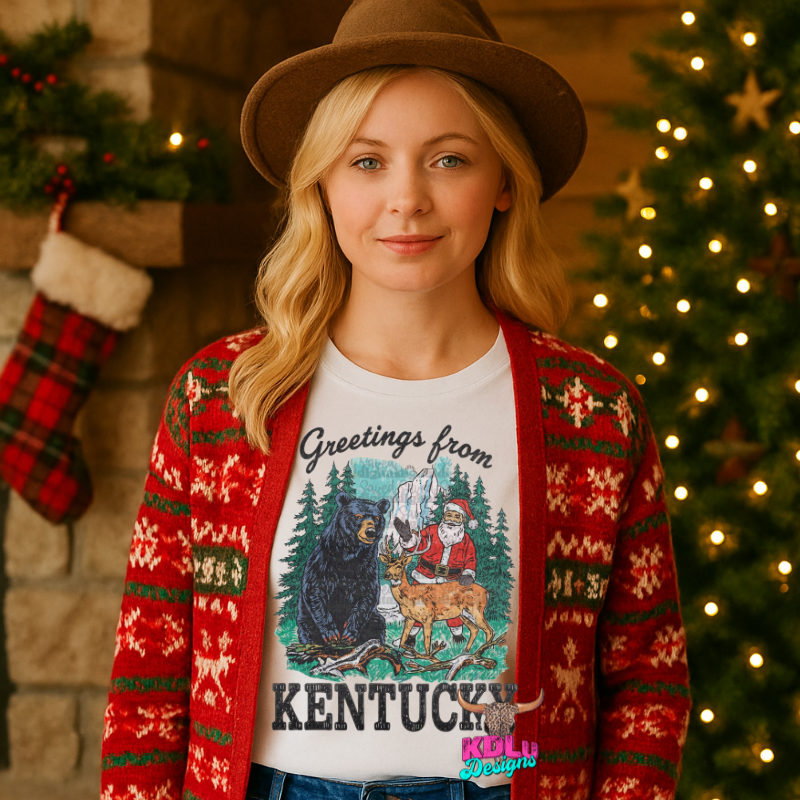 Greetings From Santa State Tee