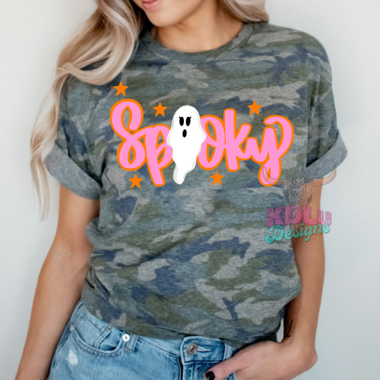 Spooky Camo Tee (Child/Adult)