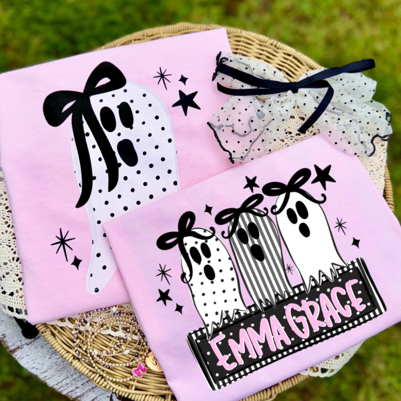 Mommy and Me Ghost Tee