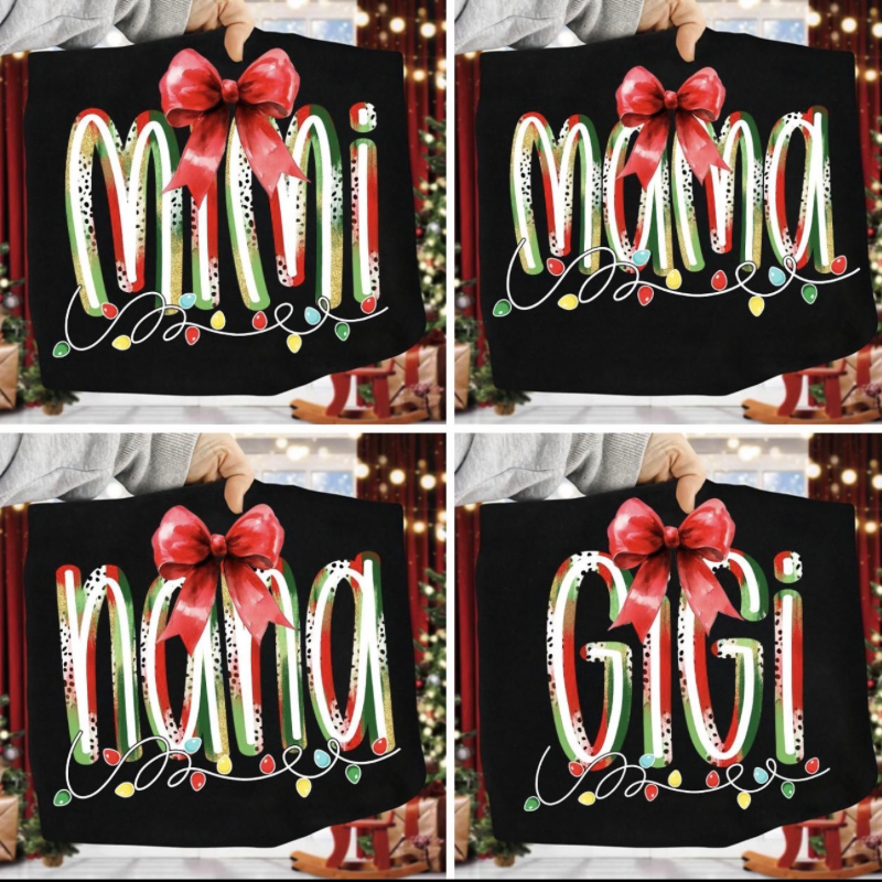 Christmas Name Tee