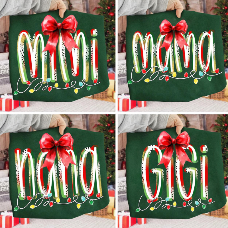 Christmas Name Tee